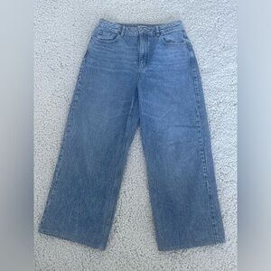 GARAGE Wide Leg Jeans